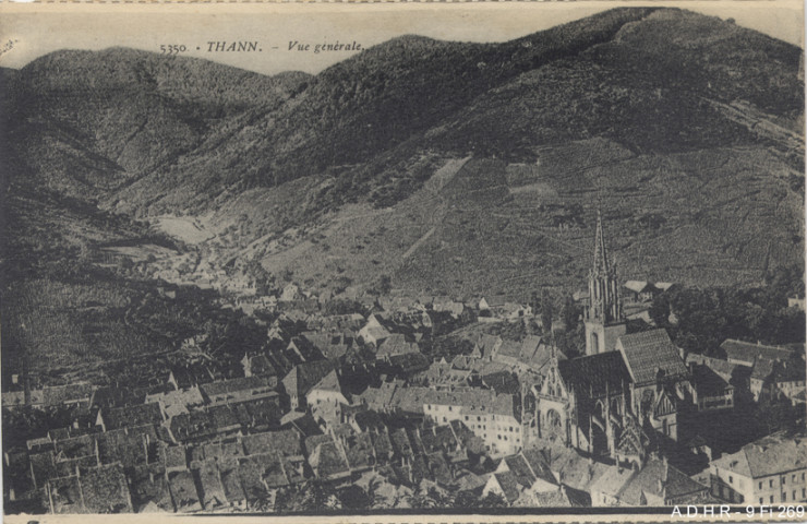 Thann : vue générale