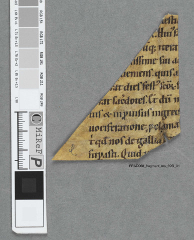 Fragment ms 695l