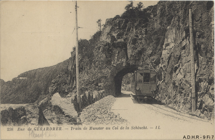 Munster-Schlucht : tramway électrique