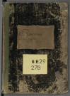 Répertoire chronologique Me Krieger, 4 décembre 1882 - 4 août 1887 Répertoire chronologique Me Heng, 6 août 1887 - 2 mars 1888