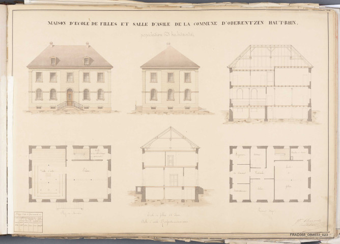 école des filles et salle d'asile