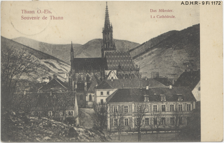 Thann : la collégiale Saint-Thiébault