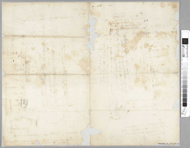 2 plans, 1 description d'une partie de la forêt de Wahlbach ?