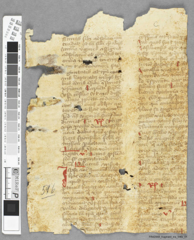 Fragment ms 596c