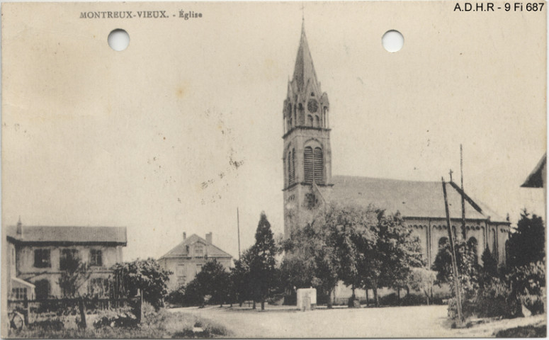 Montreux-Vieux : église