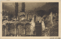 Ruines de l'abbaye de Niedermünster