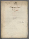 Double de répertoire chronologique Me Louis Jean Arbogast Knopff