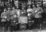 Photo de groupe : Landsturm de Froeningen.