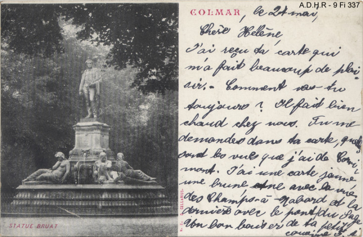 Colmar : monument Bruat