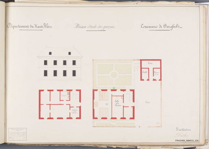 Bergholtz - école des garçons