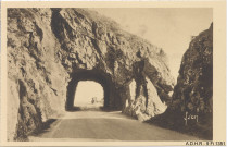 Le tunnel de la Schlucht