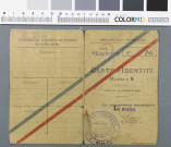 Carte d'identité modèle A de Charles Fritsch.