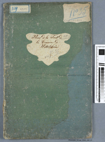 Plans de la forêt de la communauté de Wettolsheim