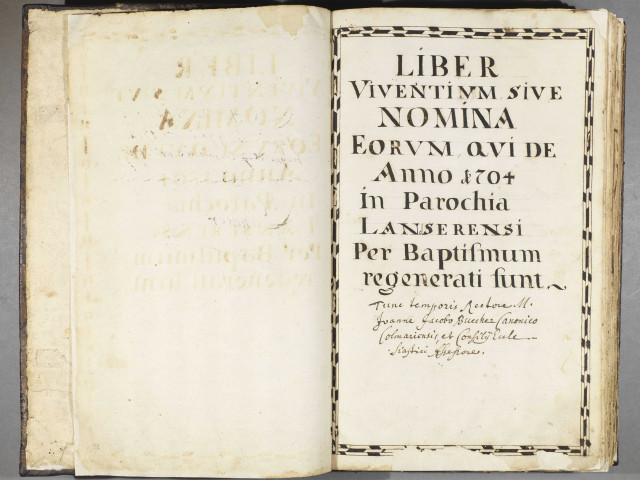 Landser - Paroisse catholique Assomption - Registre de baptêmes