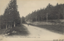 Hohneck : descente du tramway au Collet