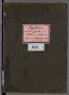 Répertoire chronologique Me Gruber, 13 janvier 1876 - 11 juin 1878 Répertoire chronologique Me Antoni, 30 juillet - 26 septembre 1878