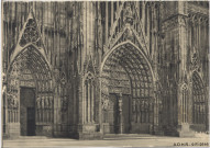 Strasbourg, la Cathédrale, le portail central