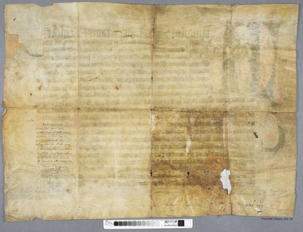 Indulgences à ceux qui visiteront la chapelle Saint-Jacques de Réguisheim