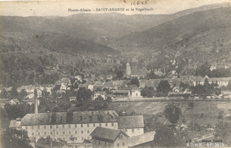 Saint-Amarin et le Vogelbach