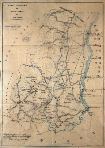 Bacs et passages d'eau: états (carte)