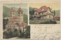 Murbach : abbaye, hôtel Murbach (propr. Wolff)