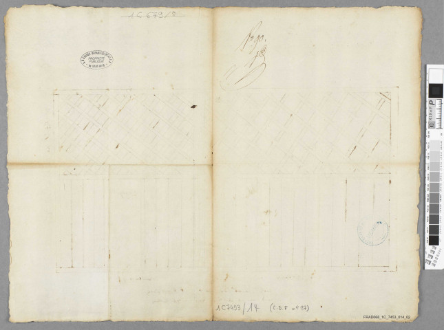 Cloison de l'Hôtel de la Chambre d'Ensisheim