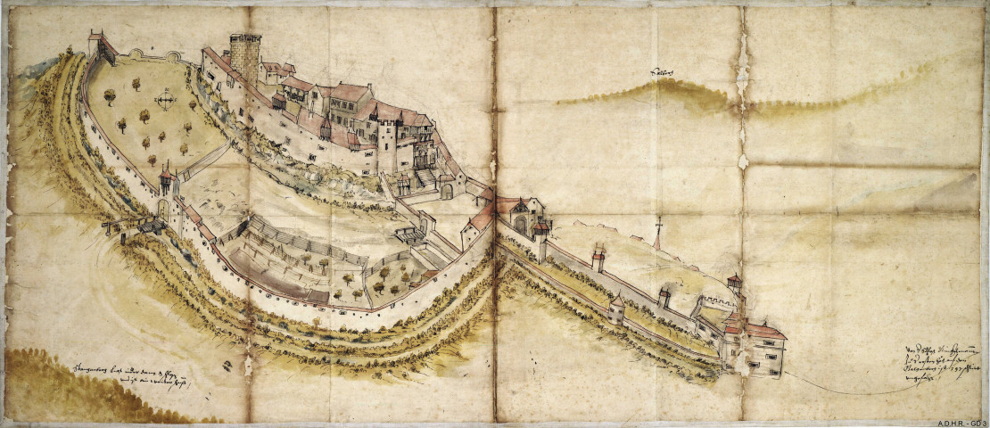 Fortifications du château de Belfort