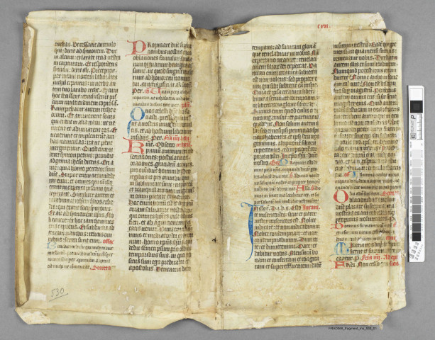 Fragment ms 530a