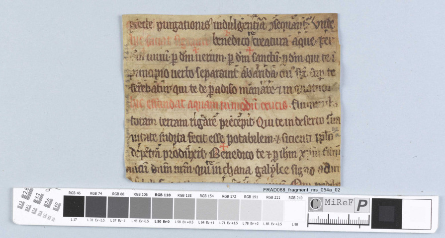 Fragment ms 054a