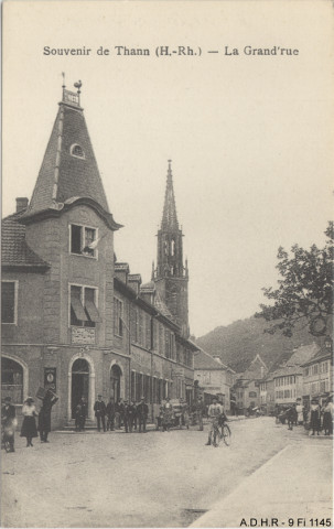 Thann : la Grand'rue