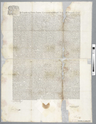 Documents de la Régence d'Ensisheim