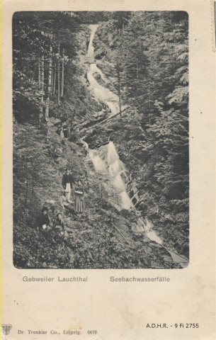 Gebweiller Lauchthal -Seebachwasserfälle