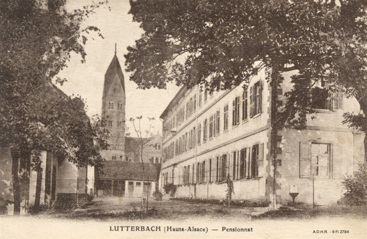 Lutterbach, pensionnat