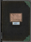 Répertoire chronologique Me Antoni, 17 novembre 1891 - 30 juin 1894 Répertoire chronologique Me Krieger, 2 - 18 juillet 1894