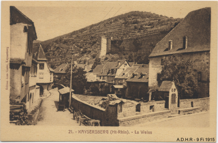 Kaysersberg, la Weiss