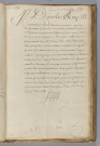 201 lettres du 24 février 1653 au 2 décembre 1699 ; 1 vol . 252 feuillets et 16 f . de table analytique