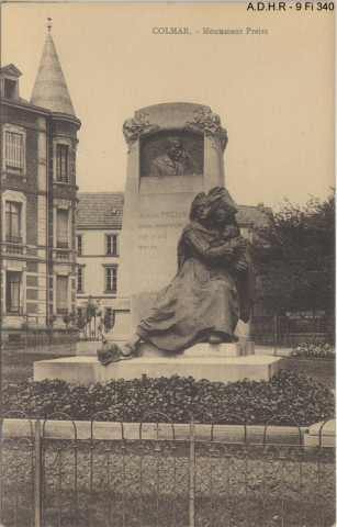 Colmar : monument Preiss
