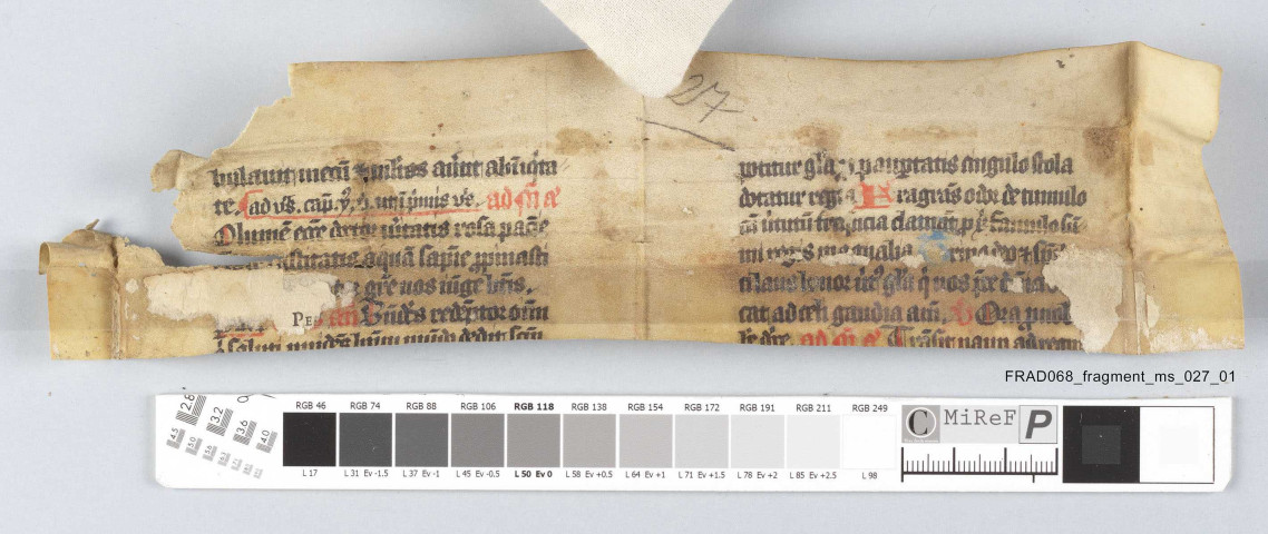 Fragment ms 027a