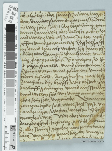 Fragment ms 106a