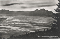 Rigi, paysage (mer de nuages)