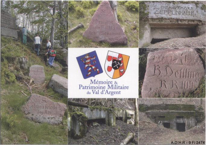 Du Donon au Val d'Argent, vestiges et ouvrages de la guerre 1914-1918