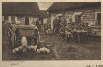 Pologne : auberge et militaires allemands