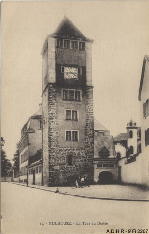 Mulhouse, la tour du Diable