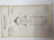 Plan de la synagogue de Bolsenheim.