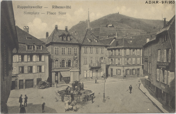 Ribeauvillé : Place Sinn