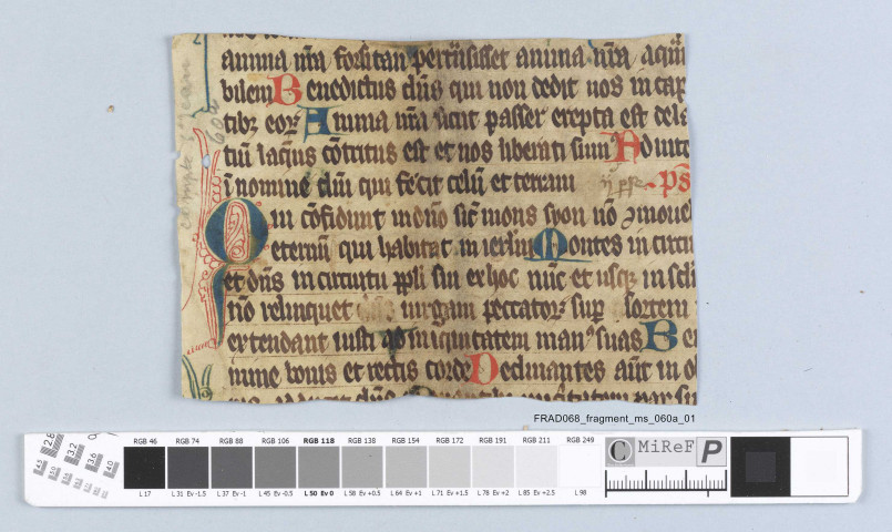 Fragment ms 060a