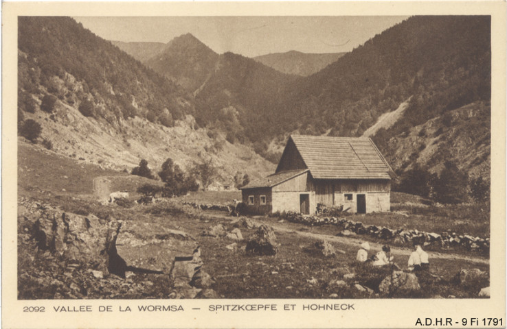 Vallée de la Wormsa, Spitzkoepfe et Hohneck