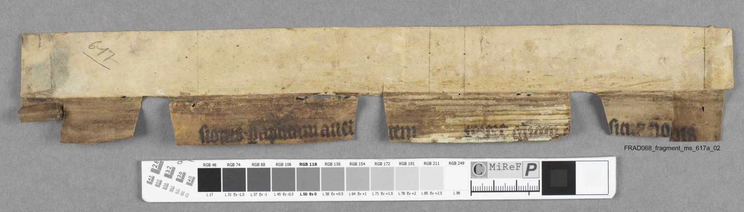 Fragment ms 617a