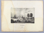 Vue de Colmar (1836). Planche XXXIV des Vues pittoresques de Rothmuller