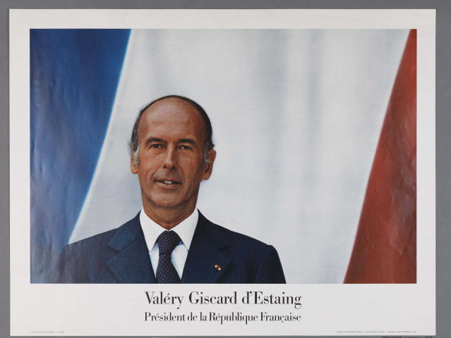 Valérie Giscard d'Estaing, président de la République française